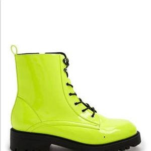 Forever 21 Neon Lime boots